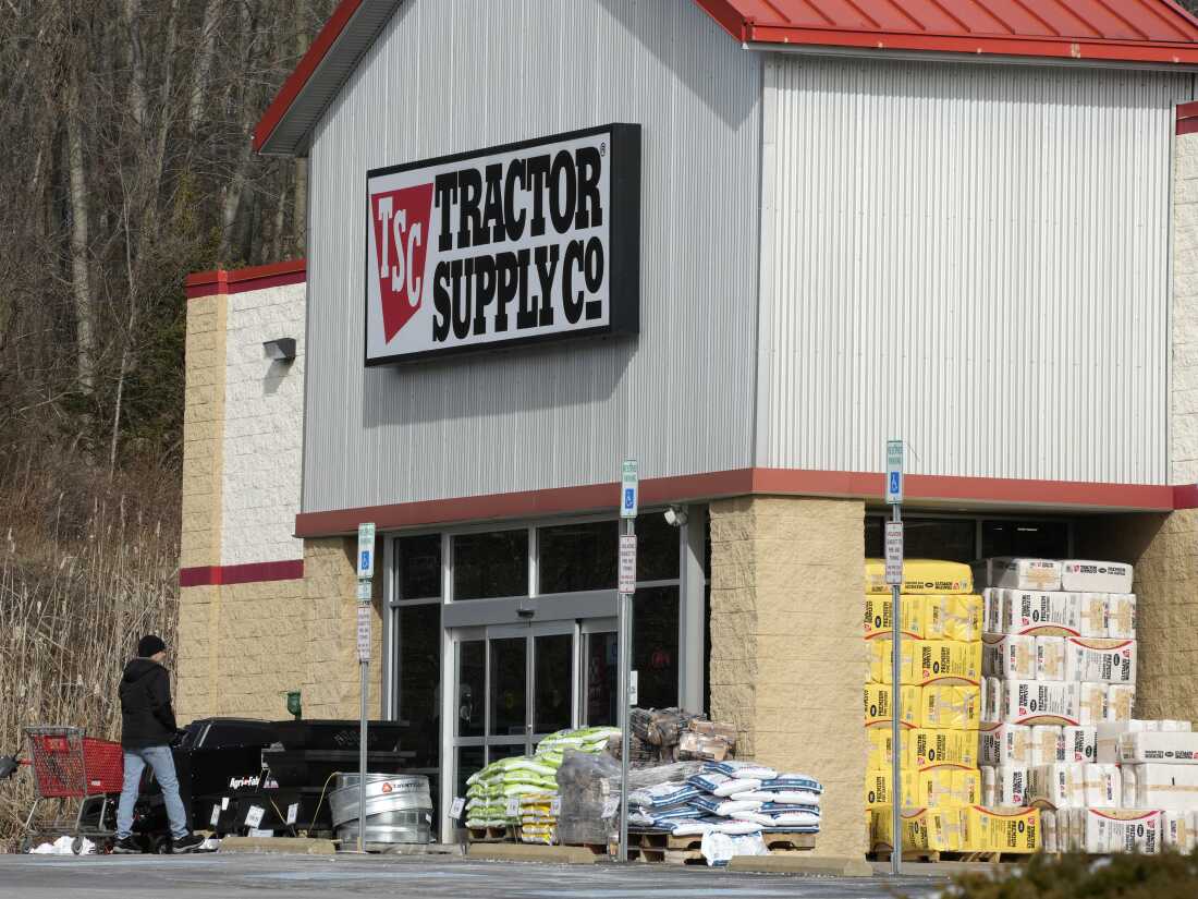 Uma loja da Tractor Supply Company retratada em Pittsburgh em 2023. 