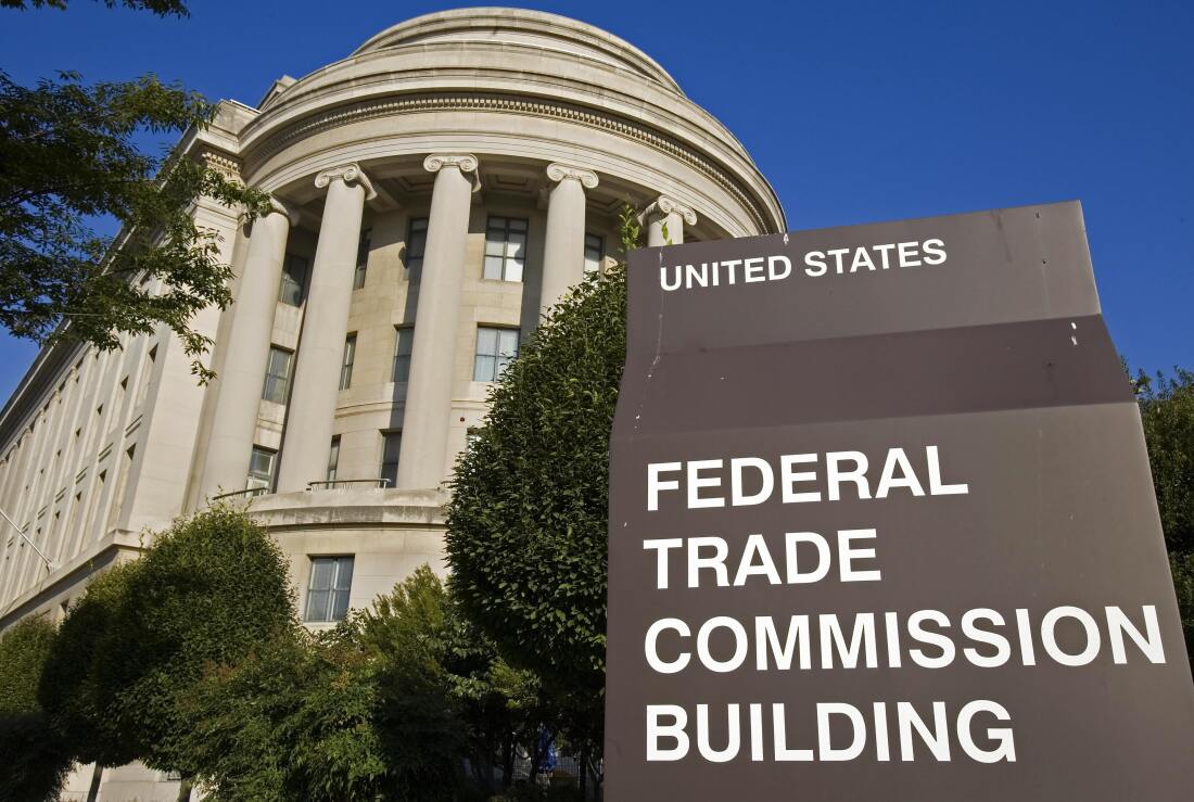O edifício da Comissão Federal de Comércio dos EUA é visto em 19 de setembro de 2006 em Washington, DC